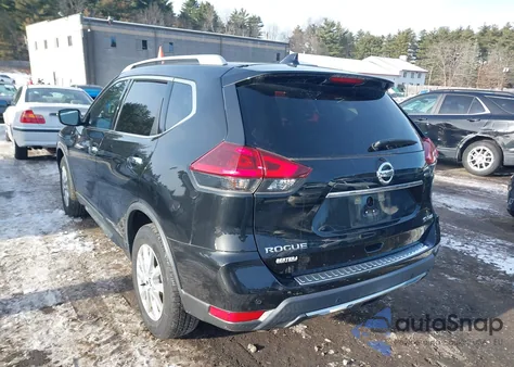 2020 Nissan Rogue Sv Intelligent Awd из США, поврежденный, VIN KNMAT2MV5LP534393